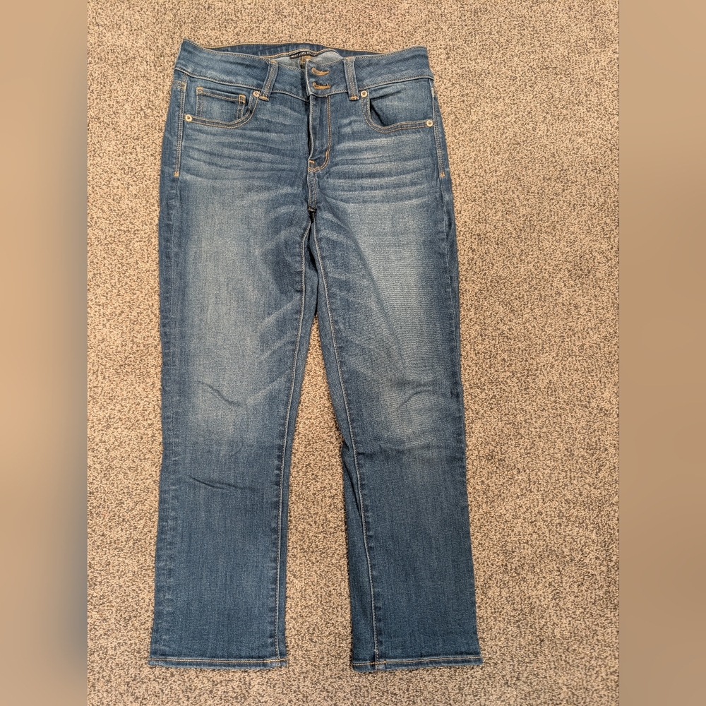 American Eagle Artist Crop Jeans